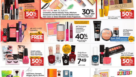 Rite Aid L'Oreal Cosmetics Feature